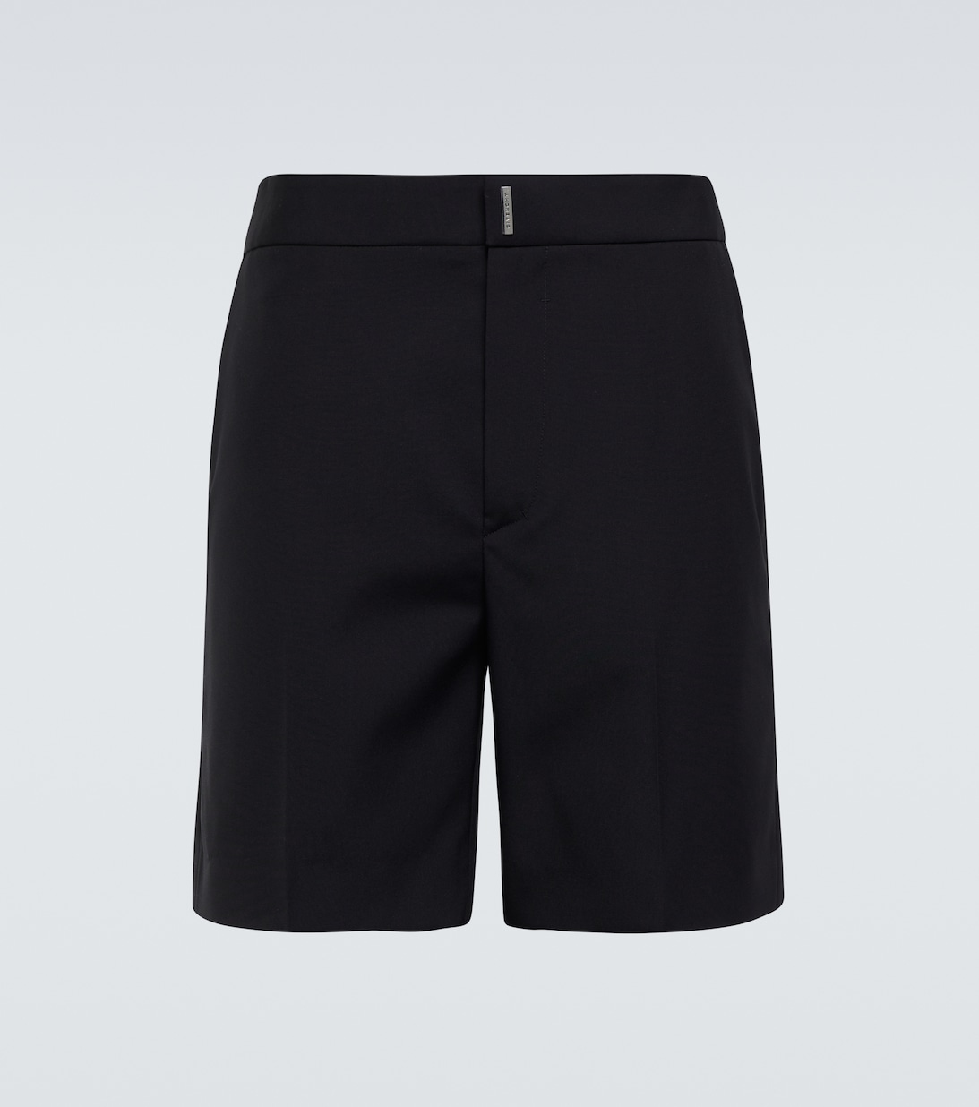 цена Шерстяные шорты-бермуды Givenchy, черный