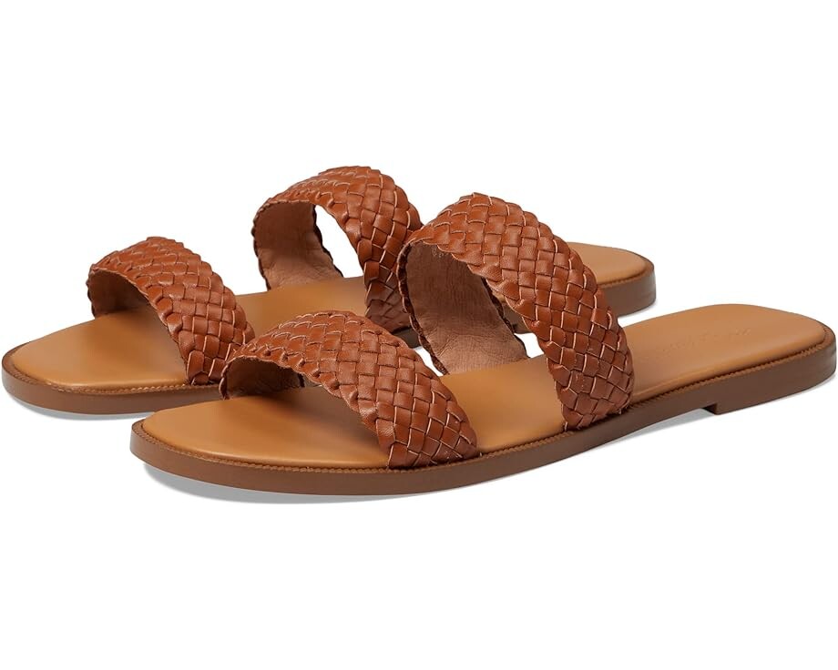 

Сандалии Madewell The Teagan Slide Sandal in Leather, цвет Burnished Caramel