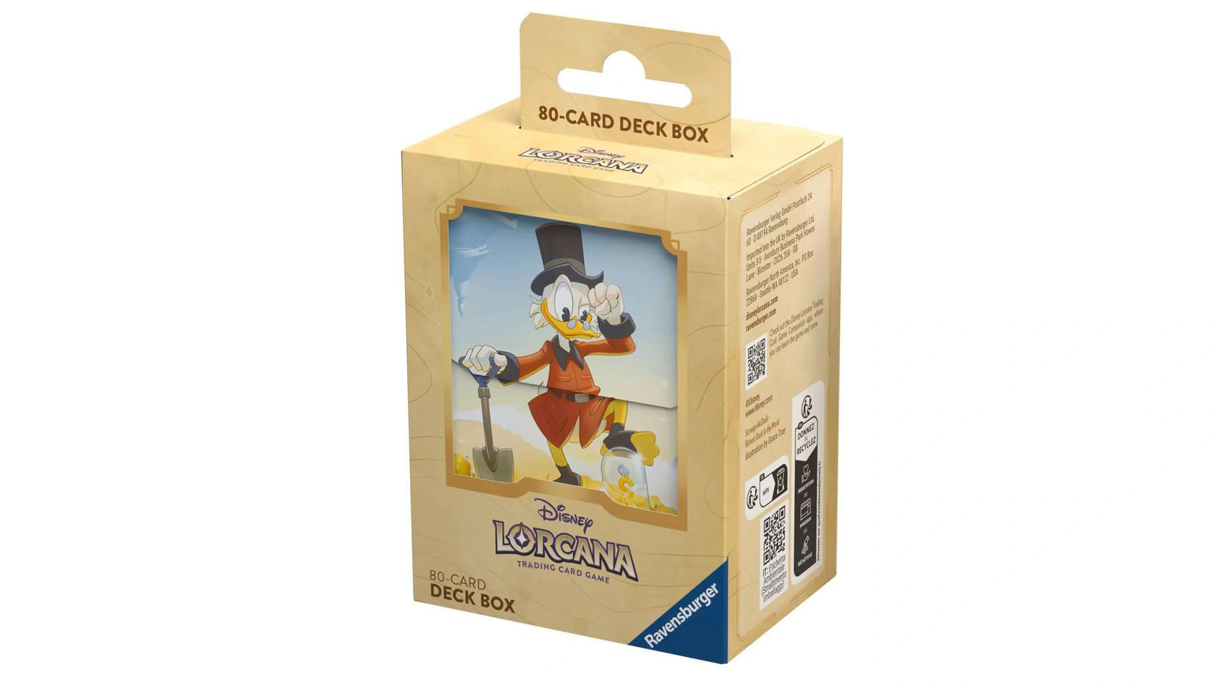 

Коллекционная карточная игра Disney Lorcana: The Inklands Deck Box Scrooge McDuck Ravensburger Disney Lorcana