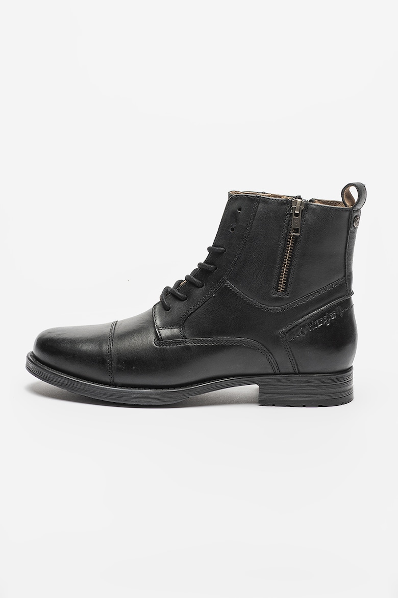 Кожаные ботинки Marlon Wrangler, черный ботинки мужские wrangler marlon zip fur s wm22091 062 зимние черные 43