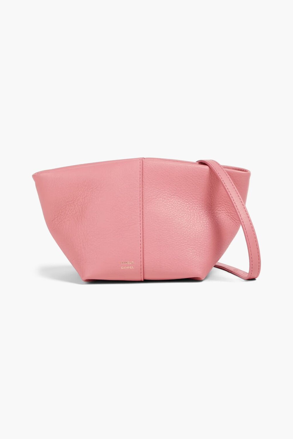 

Сумка на плечо из фактурной кожи Mansur Gavriel, розовый