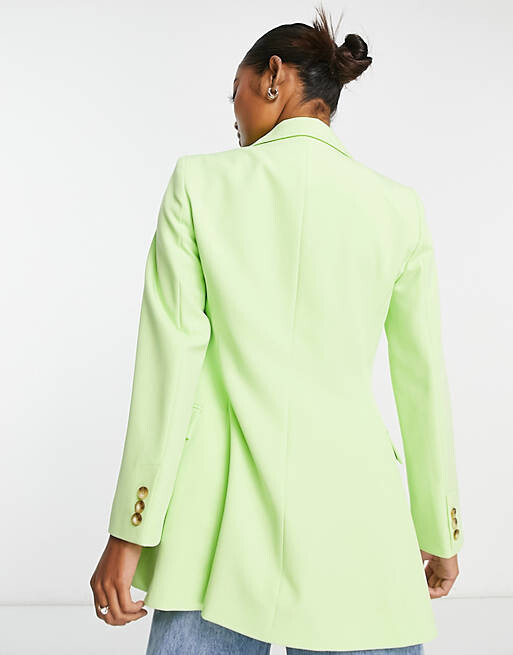 

Удлиненный приталенный пиджак с талией Miss Selfridge Petite