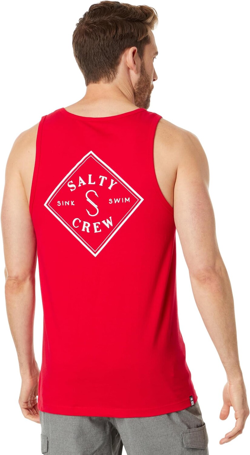 

Топ Tippet Tank Salty Crew, красный