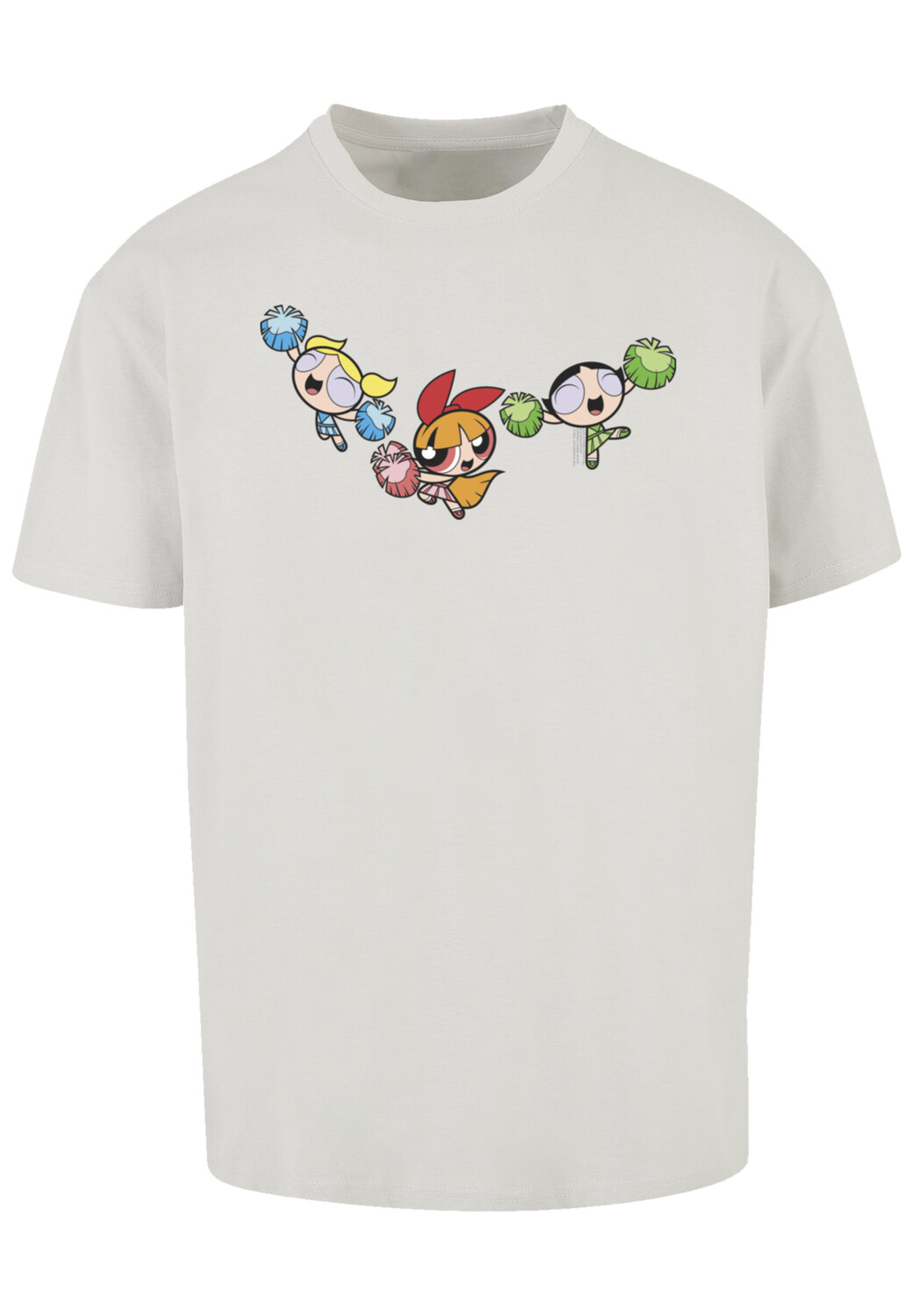 

Футболка F4NT4STIC Powerpuff Girls Cheerleaders, цвет lightasphalt