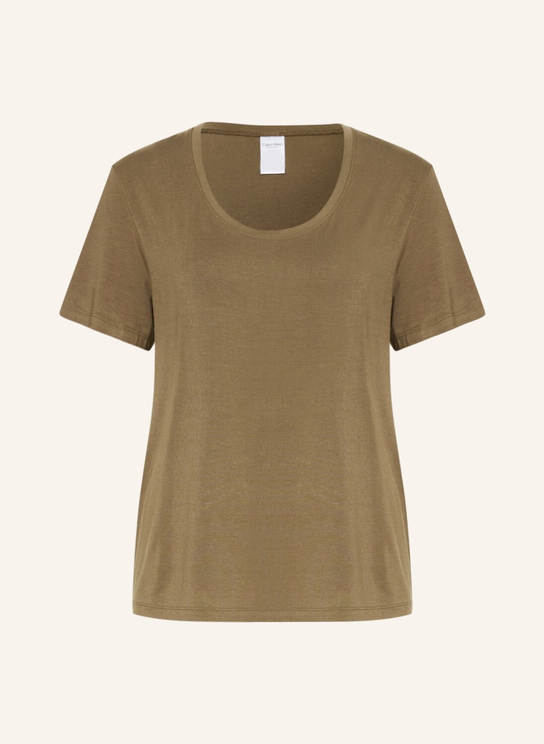

Ночная рубашка Calvin Klein Schlafshirt, оливковый