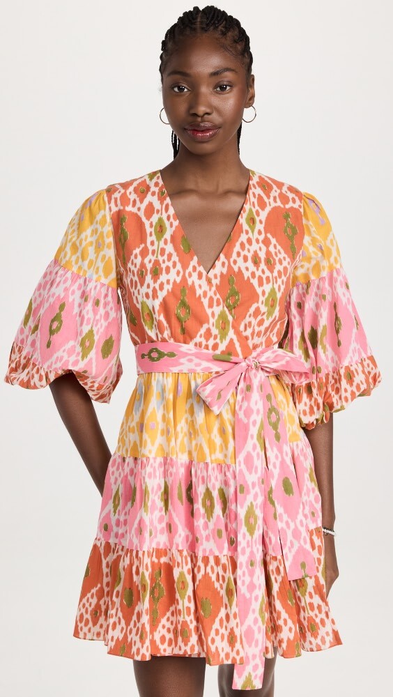 

Платье мини Charina Sarte Alhambra Wrap, разноцветный