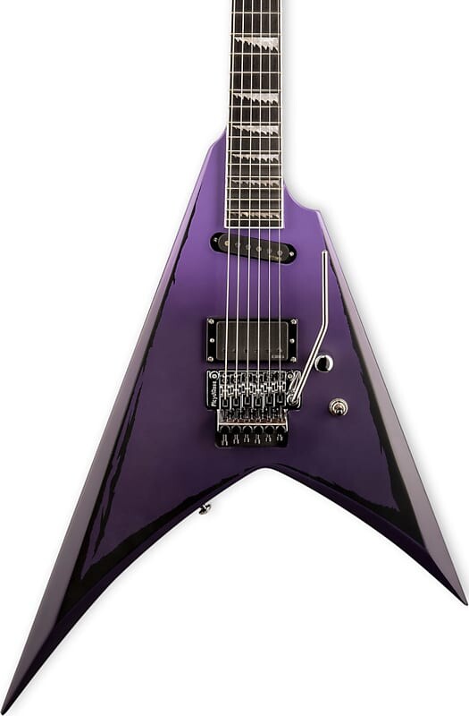 

Электрогитара ESP LTD Alexi Ripped Electric Guitar, Purple Fade w/ Ripped Pinstripes w/ Case