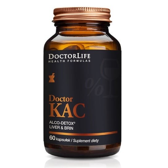 

Doctor Life, Доктор Кац Алко-Детокс, 60 капсул