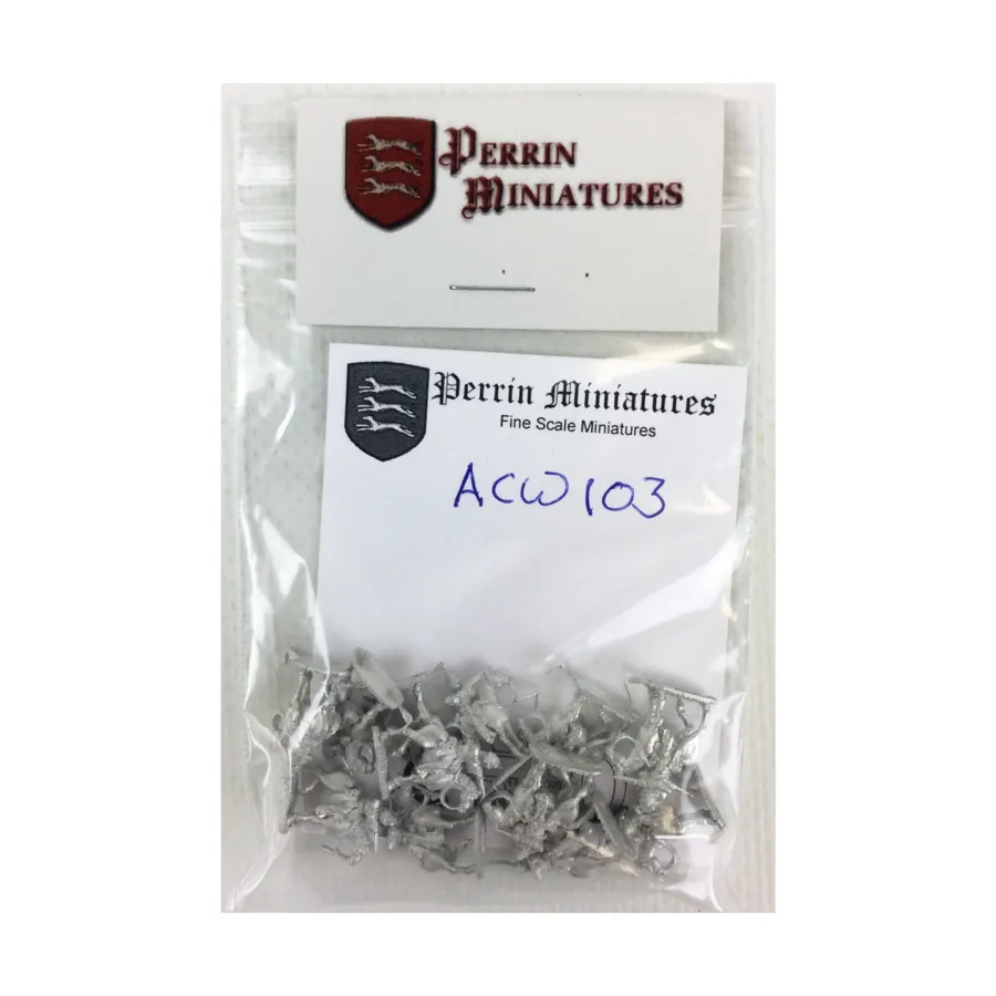 

Кавалерия - Кепи, Карабин, ACW Miniatures - Cavalry (10mm) (Perrin Miniatures)