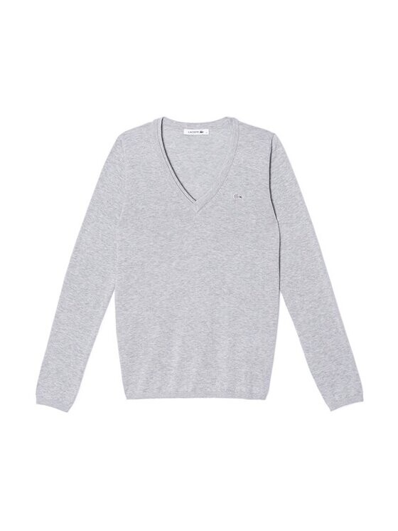 

Свитер обычного кроя Lacoste, серый