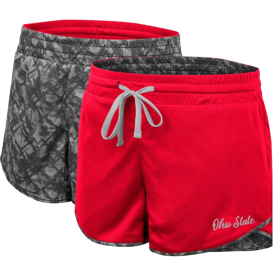 

Шорты Colosseum Ohio State Buckeyes, алый