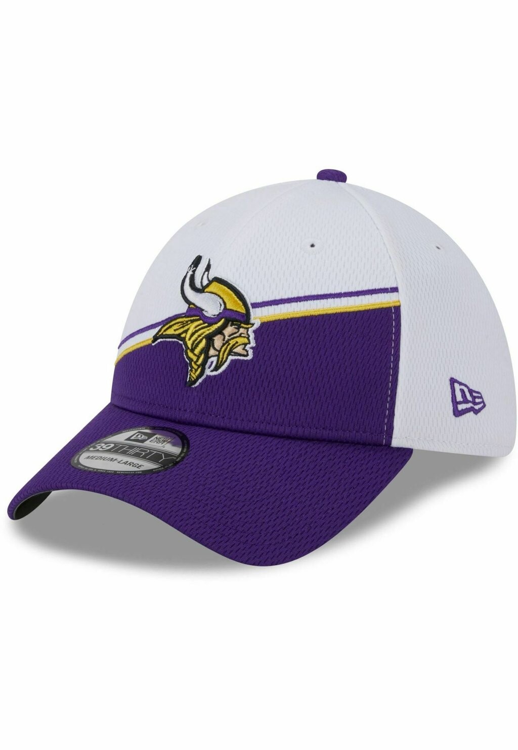 

Бейсболка 39THIRTY SIDELINE 2023 MINNESOTA VIKINGS New Era, цвет white