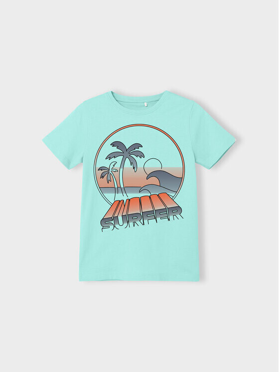 

Футболка стандартного кроя Name It, зеленый