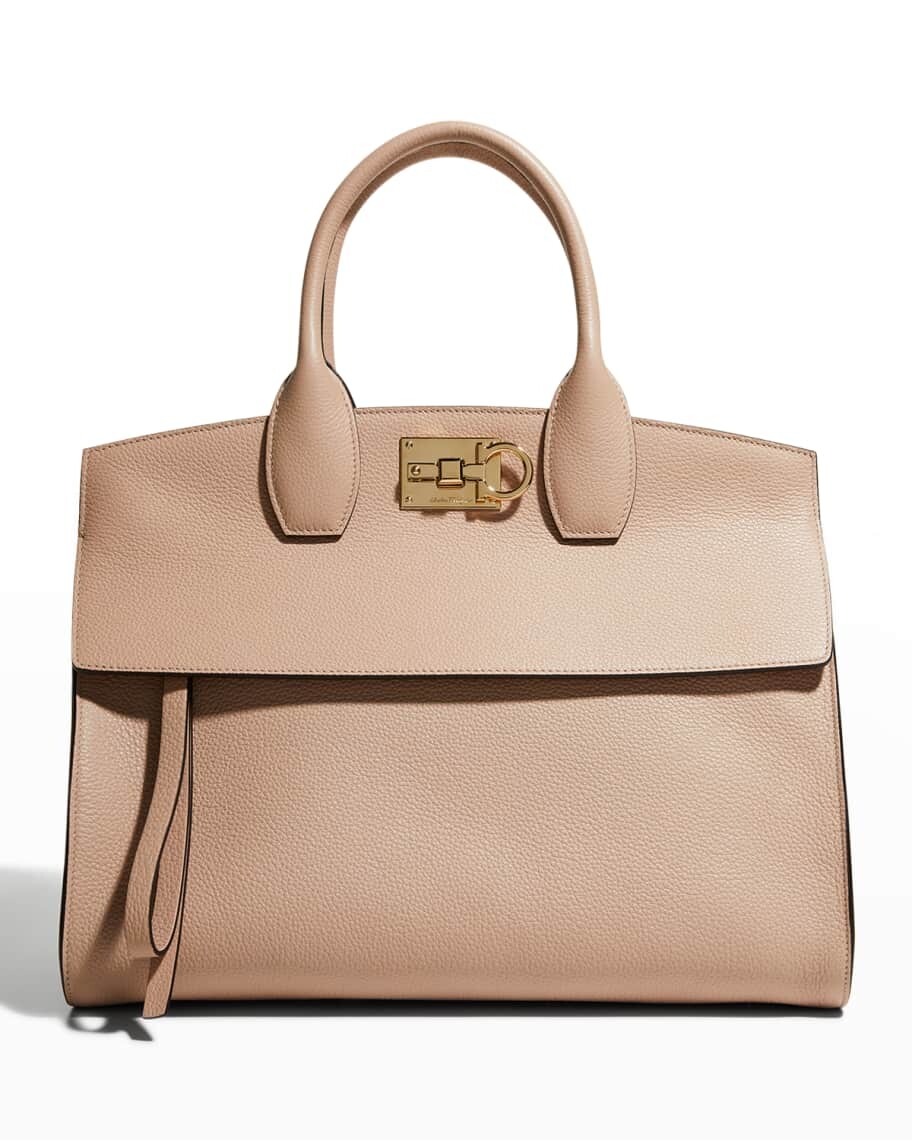 

Кожаная сумка Studio с верхней ручкой Ferragamo