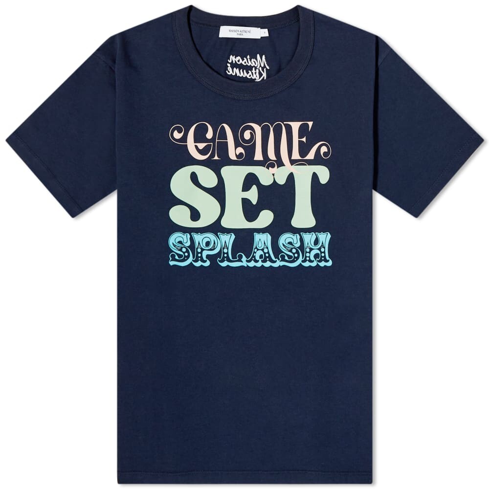 

Футболка Maison Kitsune Game Set Splash Comfort