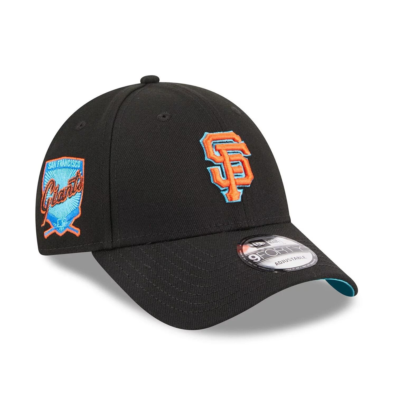 

Мужская регулируемая кепка New Era Black San Francisco Giants 2023 MLB Father's Day 9FORTY