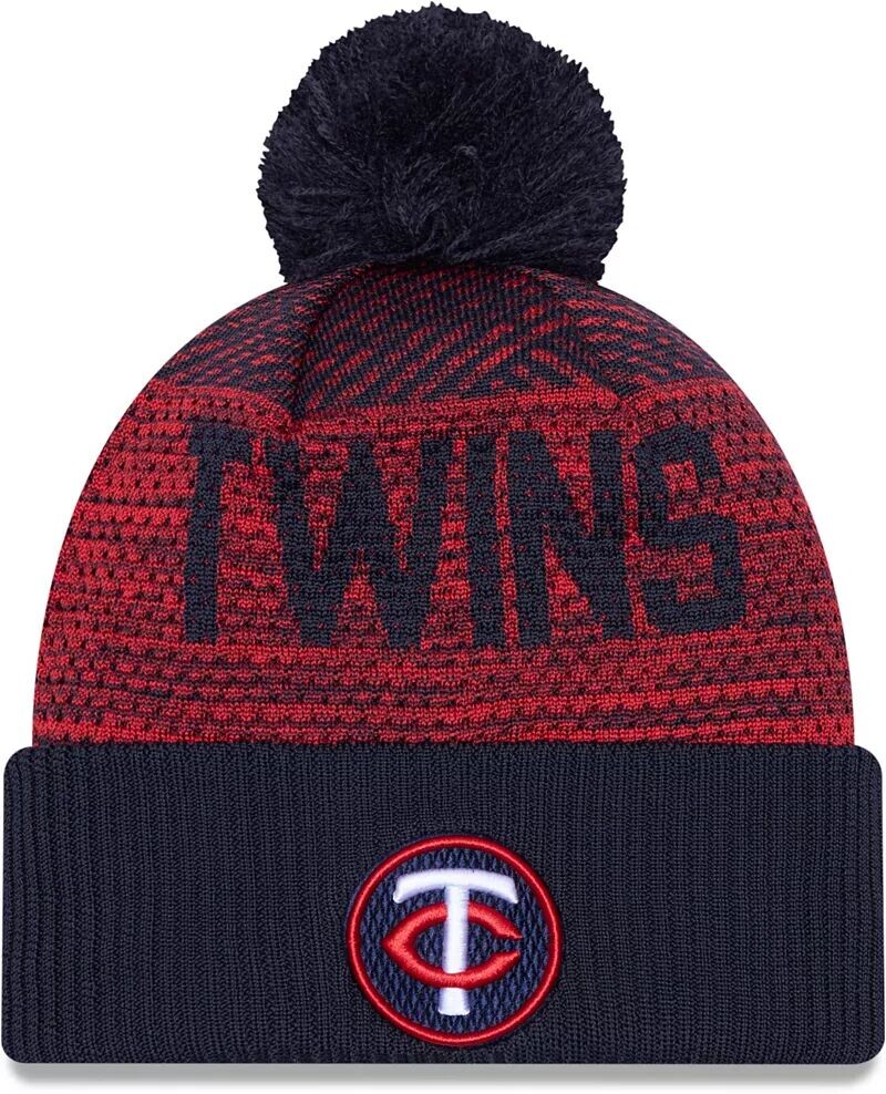 

Мужская спортивная вязаная шапка New Era Minnesota Twins Navy Club