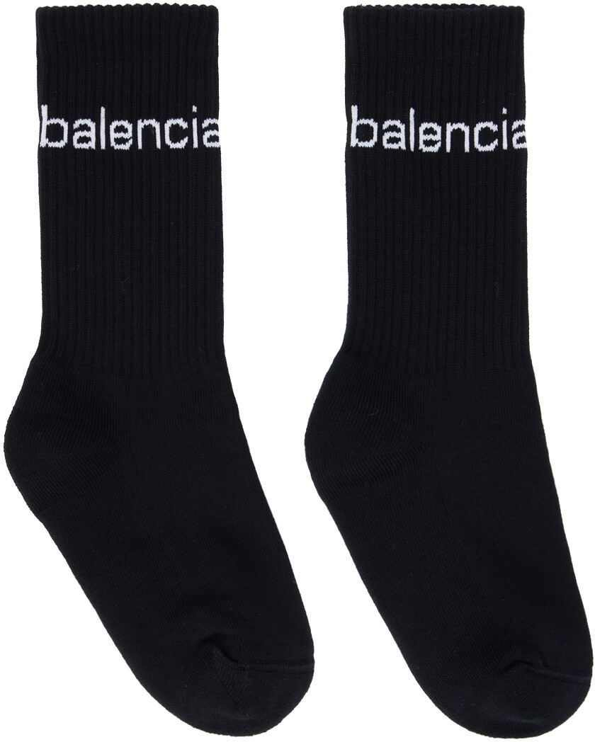 

Черные носки Bal.Com Balenciaga