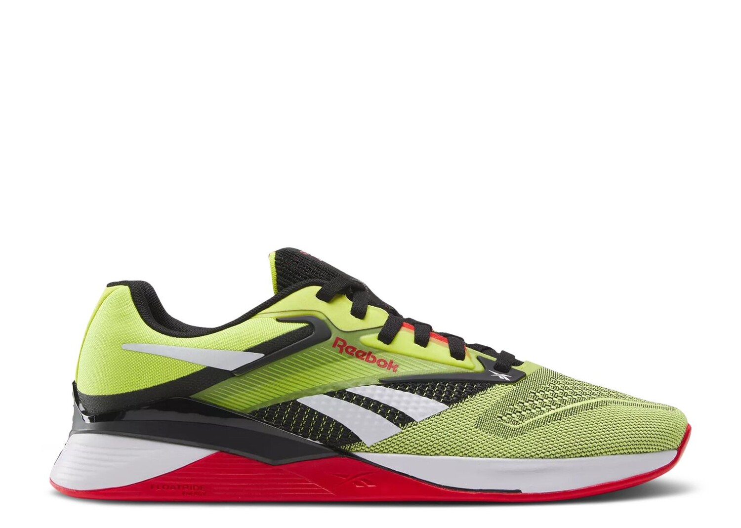 

Кроссовки Reebok Nano X4 'Hyper Green Vector Red', зеленый