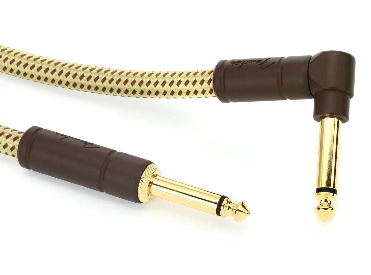

Fender 0990820091 Серия Deluxe, прямой и угловой инструментальный кабель — твид, 10 футов