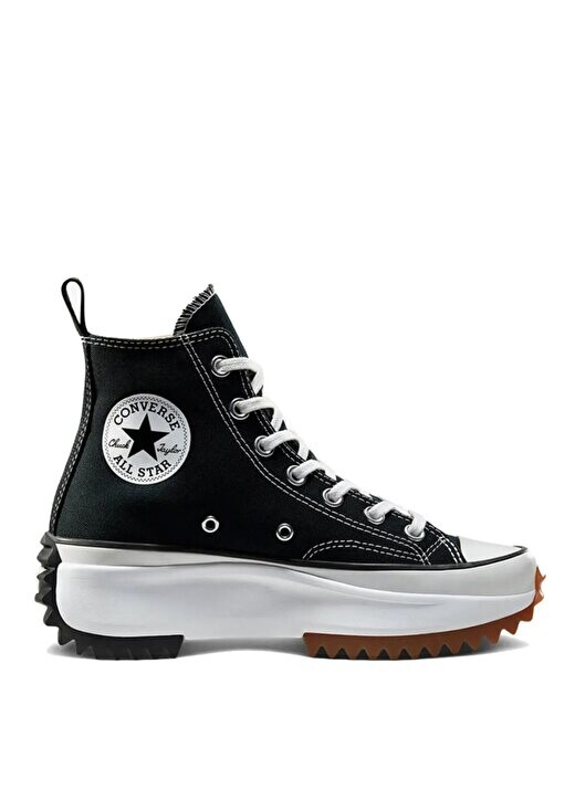

Черно-белые мужские кроссовки Lifestyle на высокой подошве 166800CRUN STAR HIKE CANVAS PLATFOR Converse, черно-белый