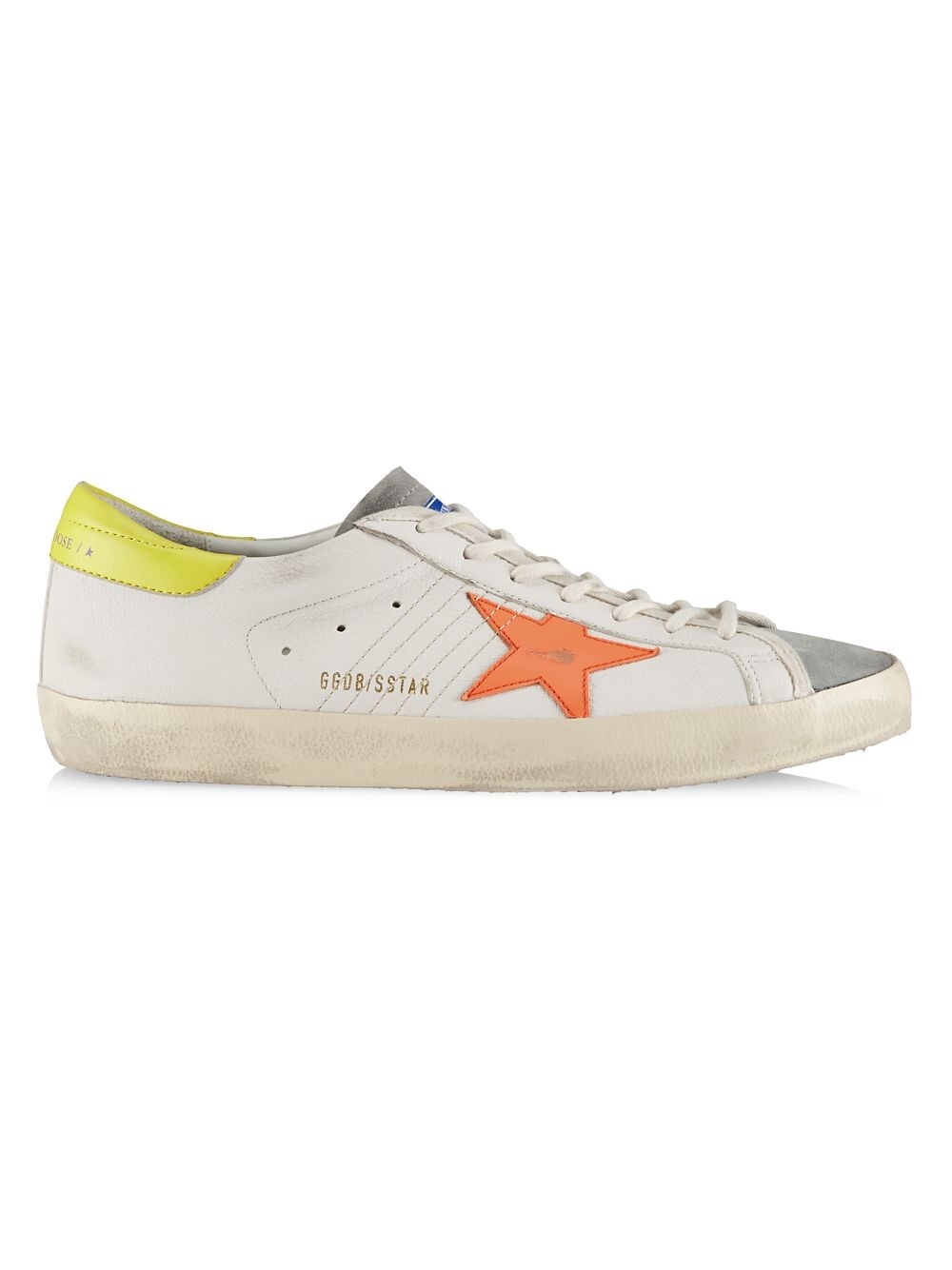 

Кожаные низкие кеды Super-Star Golden Goose, белый