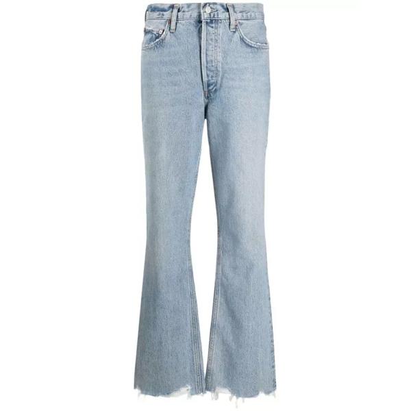 цена Джинсы mid-rise bootcut denim jeans Agolde, синий