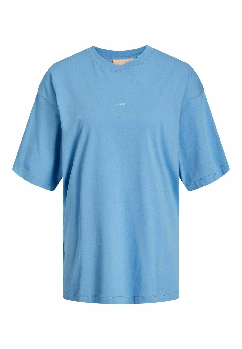 

Базовая футболка Jxandrea Ss Loose Every Logo Tee Noos JJXX, цвет silver lake blue