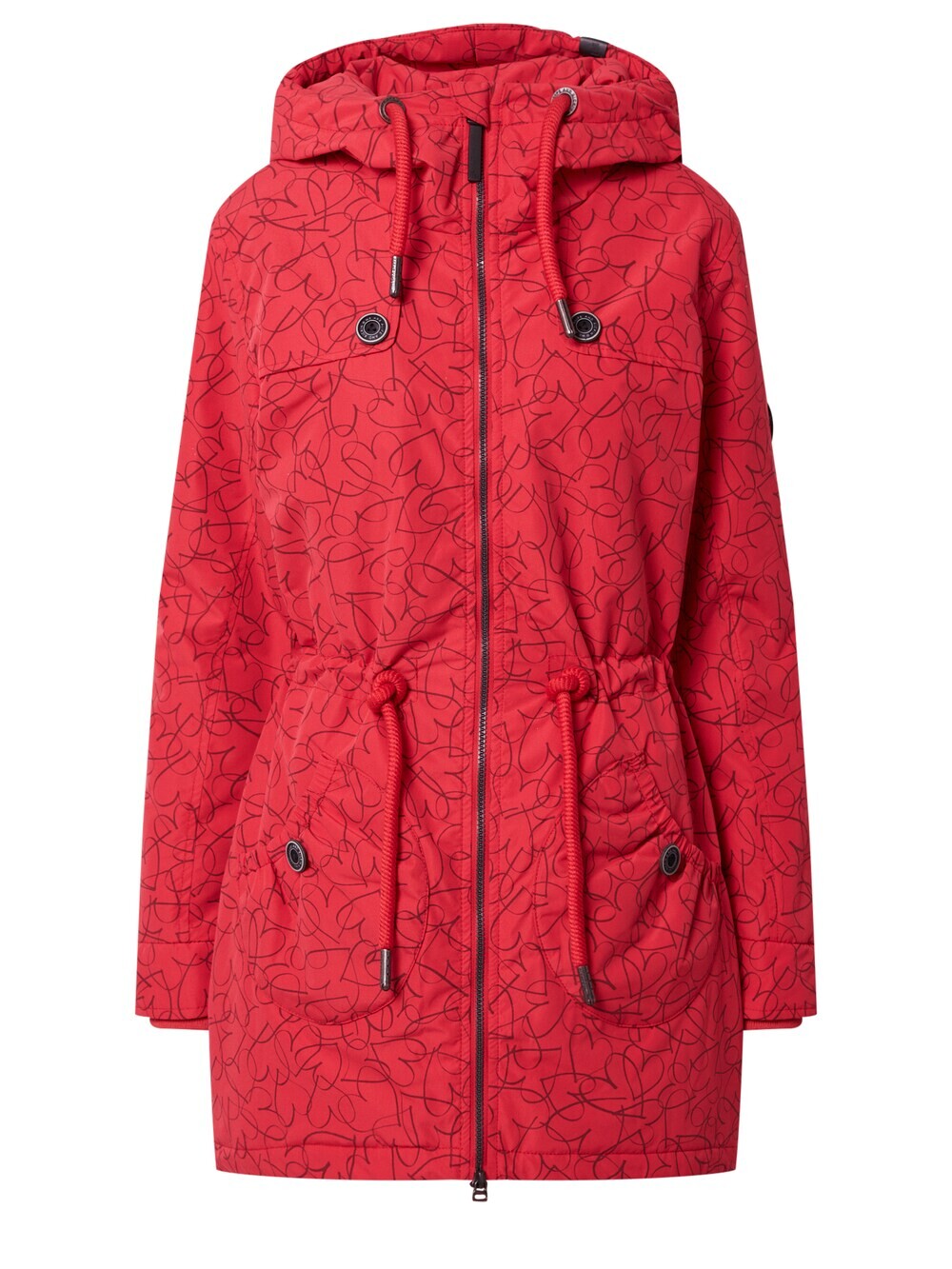 

Межсезонная парка Alife and Kickin CharlotteAK, фуксия, Розовый
