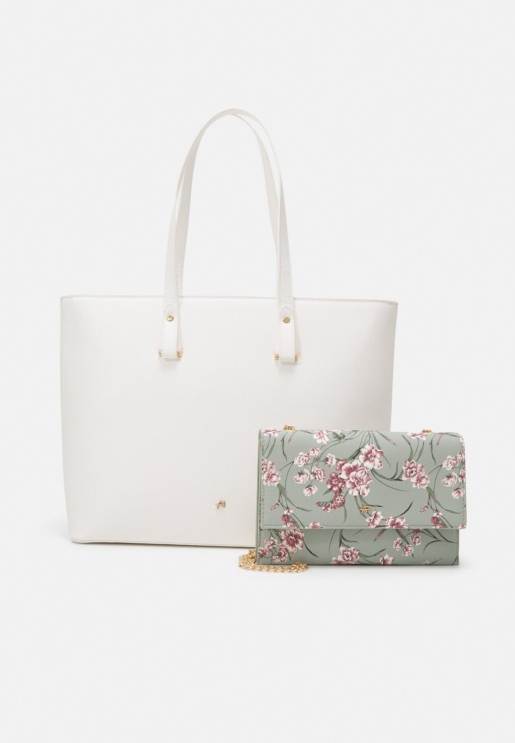 

Сумка через плечо SET Anna Field, цвет off-white/light green