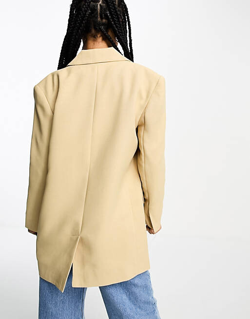 

Длинный идеальный пиджак ASOS DESIGN Petite