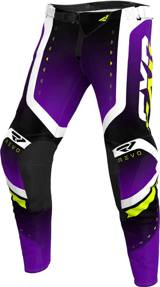 Брюки для мотокросса Revo Pro LE FXR, фиолетовый/черный брюки le fate 48ylf0450p 1