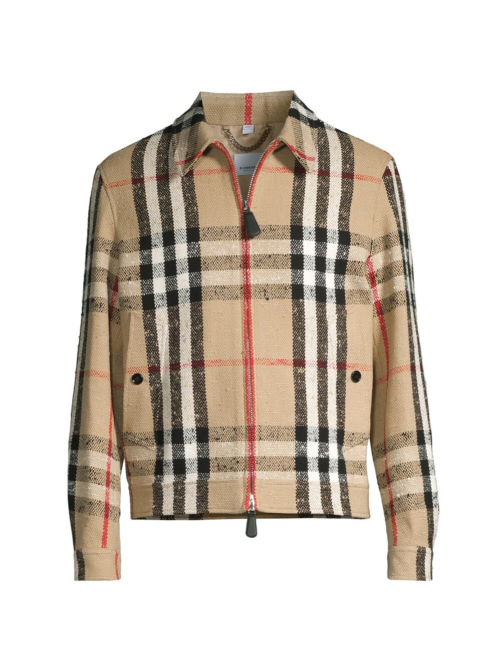 

Куртка в клетку Crossmoor Burberry, бежевый