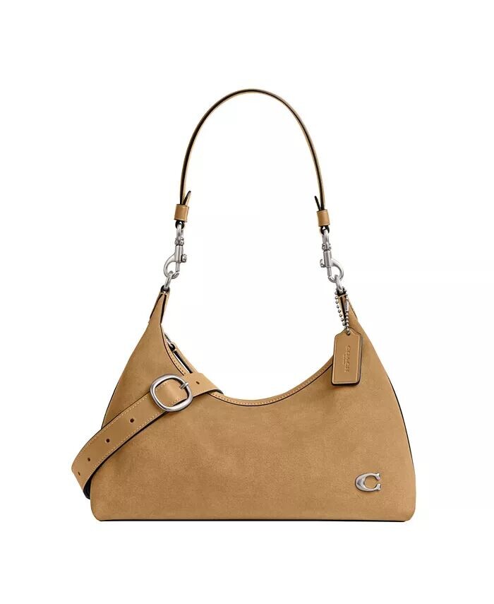 

Замшевая сумка на плечо Juliet Coach, коричневый