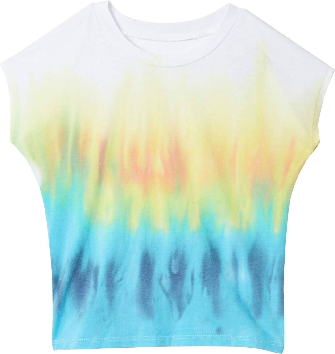 

Футболка Chaser Vintage Jersey Cap Sleeve Vent Back Tee, цвет Tie-Dye