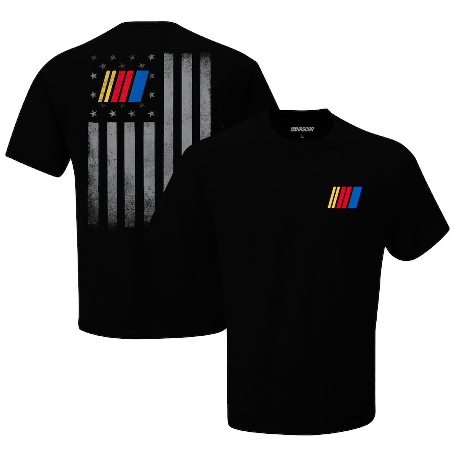 

Футболка с коротким рукавом Checkered Flag Nascar Merchandise, черный