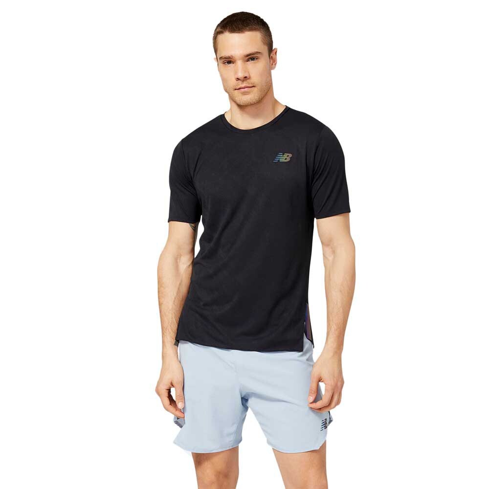 

Футболка New Balance Q Speed Jacquard, серый