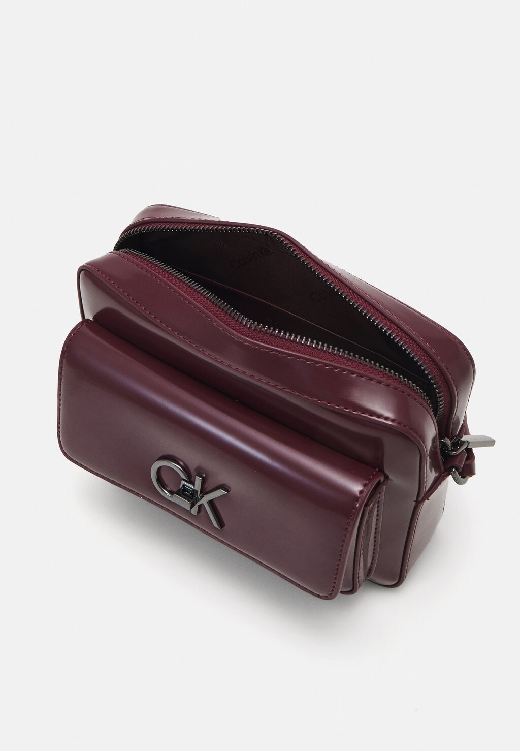 

Сумка через плечо RE-LOCK CAMERA BAG Calvin Klein, Бордо
