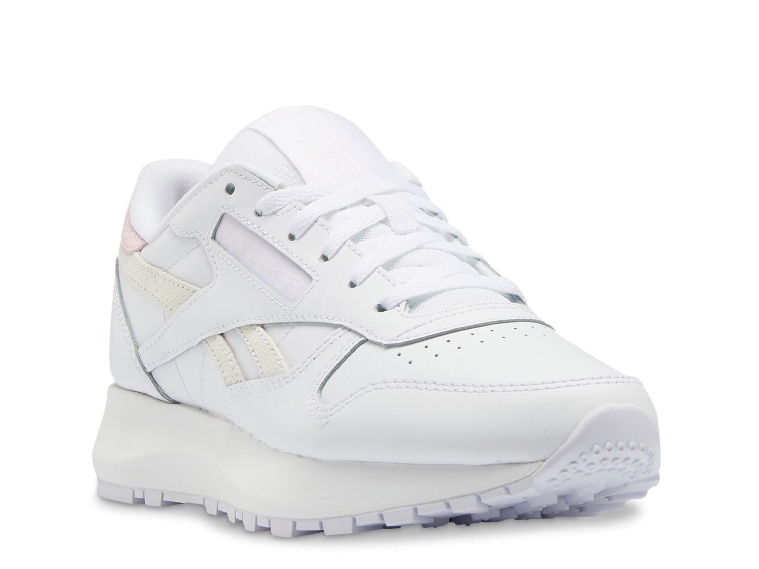 

Кроссовки Reebok Classic Leather SP, белый/розовый