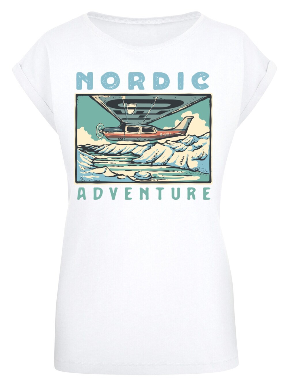 

Рубашка F4NT4STIC Nordic Adventures, белый