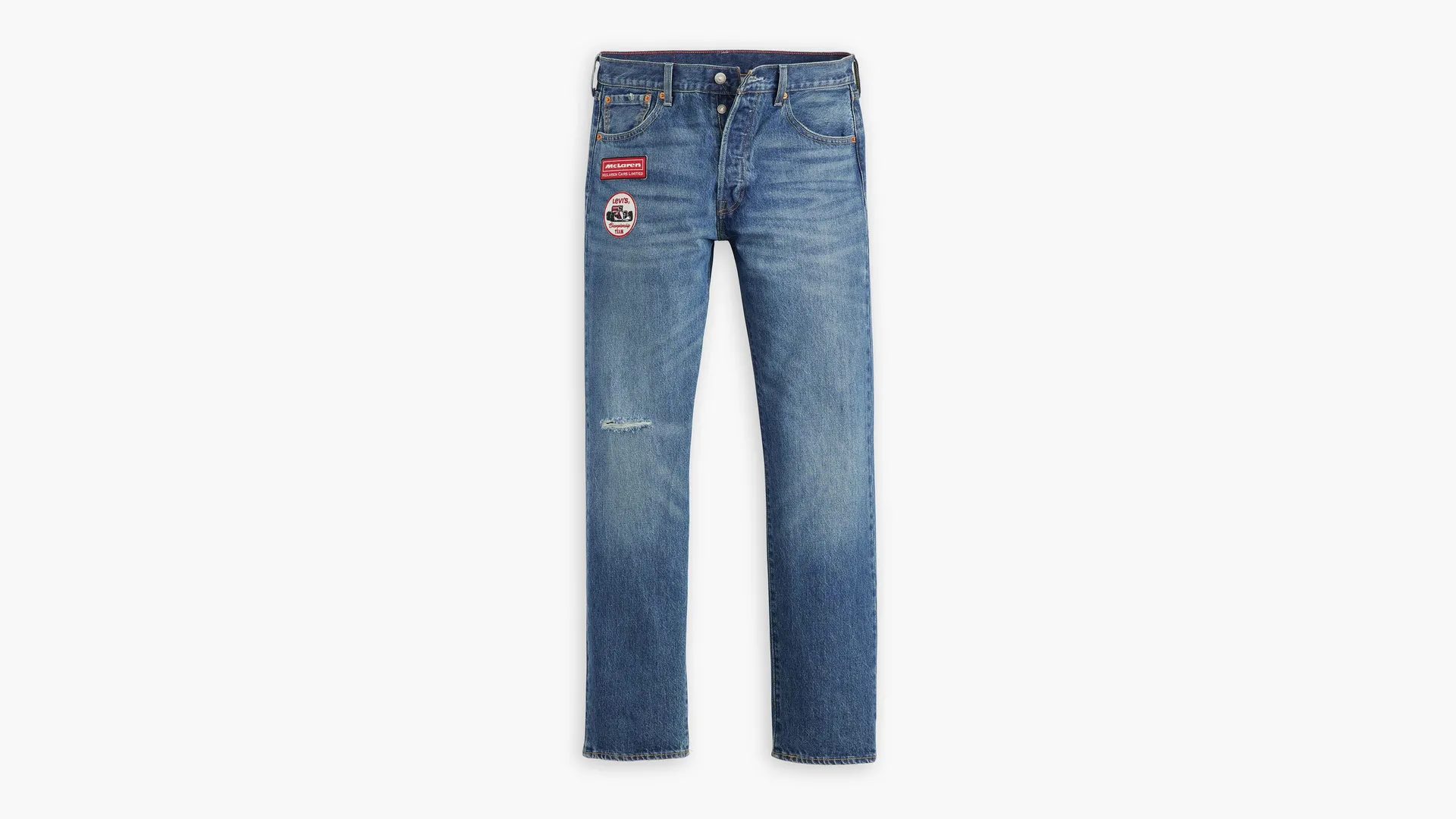 

Джинсы Levi's x Mclaren Racing Heritage 501, цвет Medium Indigo