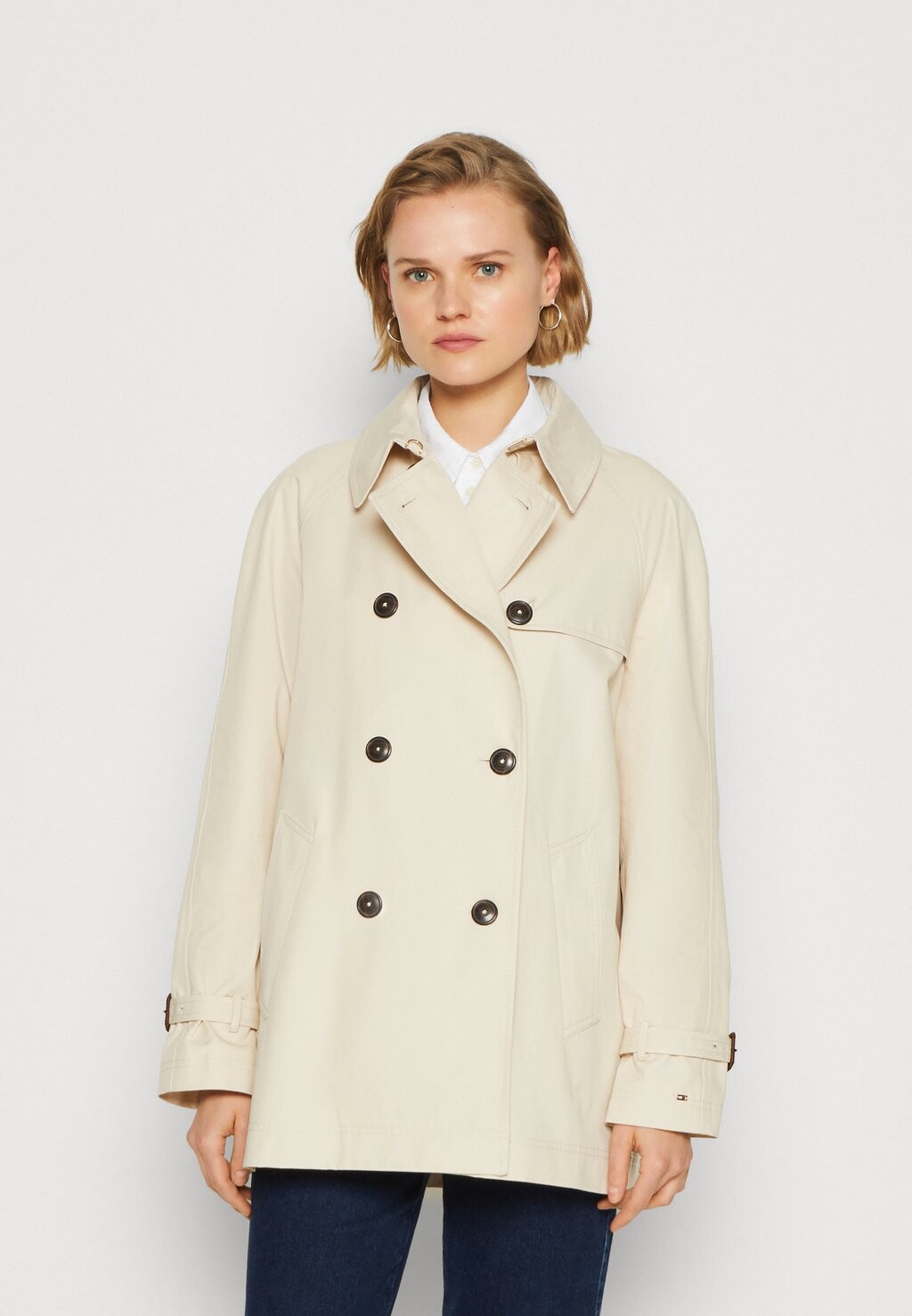 

Плащ Tommy Hilfiger, цвет classic beige