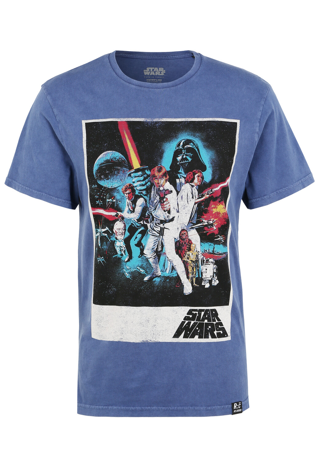 

Футболка Recovered Star Wars Classic New Hope Poster, синий