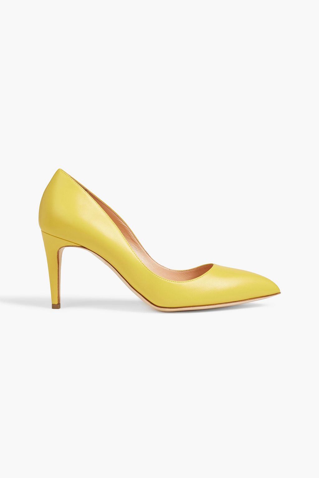 Кожаные туфли Nada Rupert Sanderson, желтый платье rupert sanderson вечернее размер m мультиколор