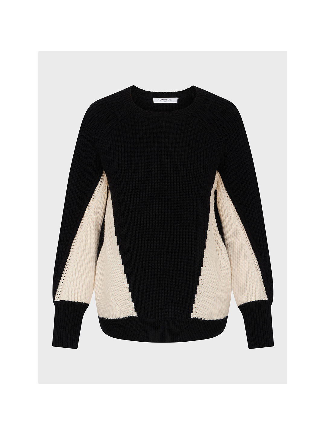 

Джемпер с цветными блоками Gerard Darel Libby, черный