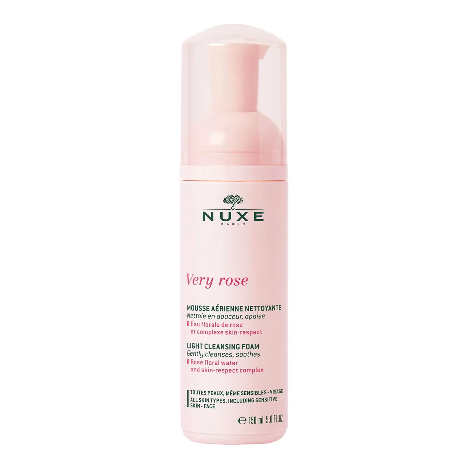 

Very Rose Легкая очищающая пенка 150 мл Nuxe