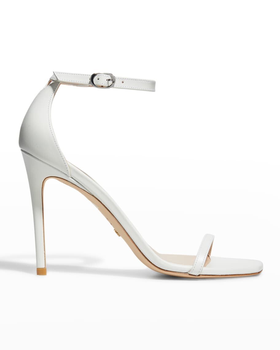 

Кожаные сандалии Nudistcurve с ремешком на щиколотке Stuart Weitzman