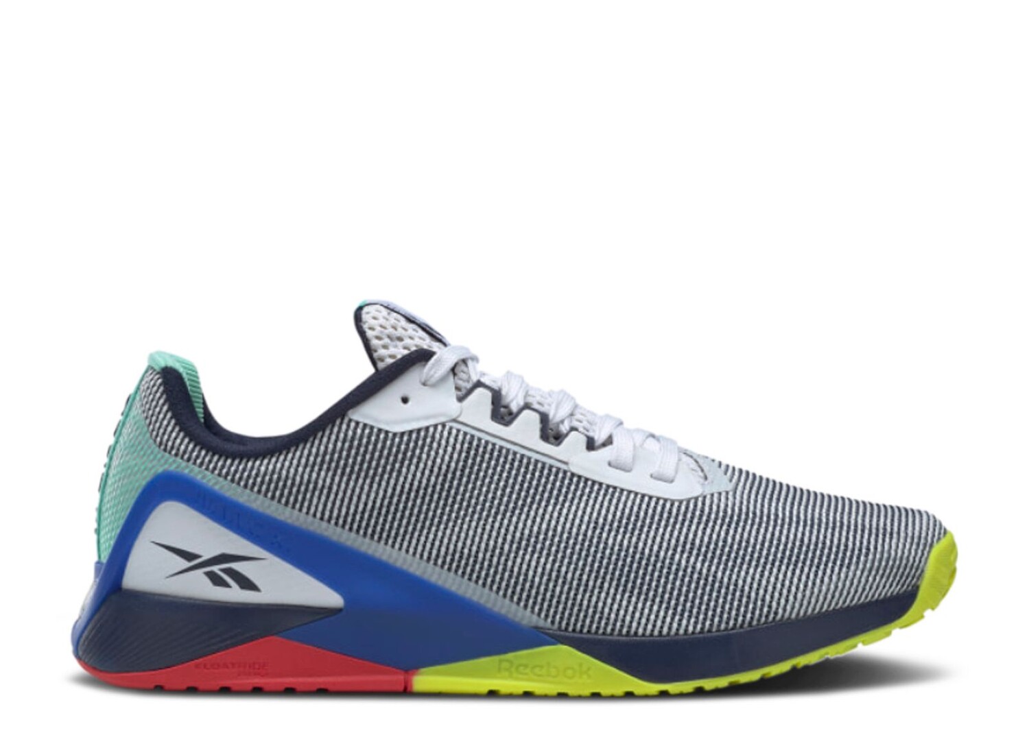 

Кроссовки Reebok Nano X1 Grit 'White Multi', разноцветный, Серый