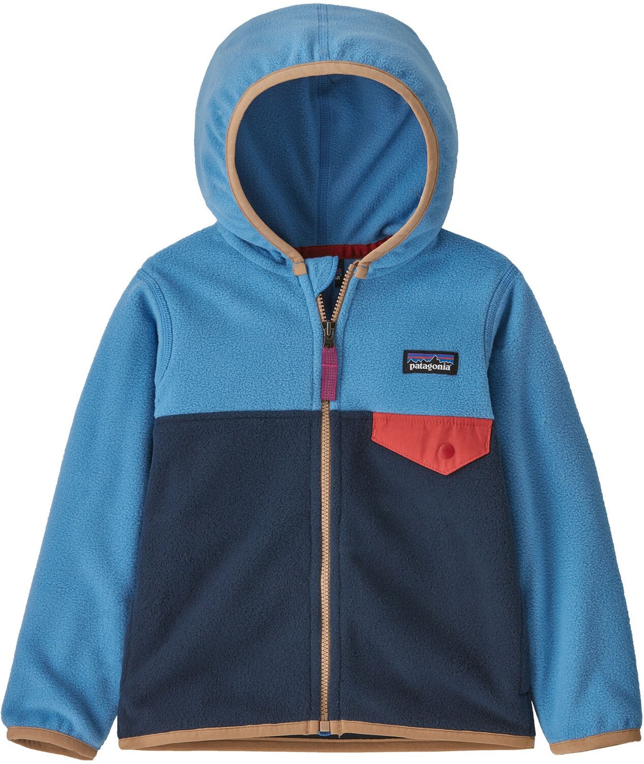 

Флисовая куртка Baby Micro D Snap-T — для малышей Patagonia, синий