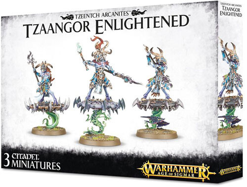 

Миниатюра Games Workshop Warhammer Age of Sigmar: Tzeentch Arcanites - Tzaangor Enlightened